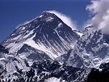 Gokyo 4 Nameless Fangs 6-3 Everest and Lhotse Everest North and Southwest faces from the Nameless Fangs north of Gokyo.
